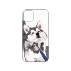 犀牛盾NX系列背板 - iPhone 11 - 【聯名設計款】 - 沐晨Muchen - 拉住哈士奇
