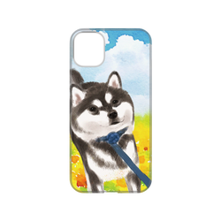 犀牛盾NX系列背板 - iPhone 11 - 【聯名設計款】 - 沐晨Muchen - 晴天款拉住黑柴