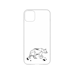 犀牛盾NX系列背板 - iPhone 11 Pro Max - 【獨家設計款】 - 動物幾何-北極熊