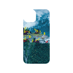 犀牛盾Clear Case防摔背蓋手機殼 - iPhone 14 - 【聯名設計款】 - 齊柏林《看見台灣》十週年原創設計系列 - 願傷疤開花（花蓮）