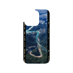 犀牛盾Clear Case防摔背蓋手機殼 - iPhone 14 Pro - 【聯名設計款】 - 齊柏林《看見台灣》十週年原創設計系列 - 來自空中的情書（底片版）