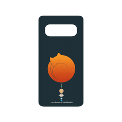 犀牛盾SolidSuit手機殼 - Samsung Galaxy S10 (4G) - 【聯名設計款】 - I Love Doodle - Cat Landscape - The Solar System 貓咪太陽系
