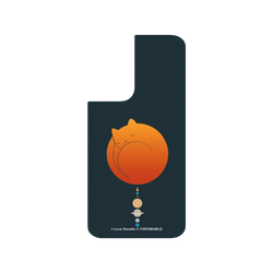 犀牛盾SolidSuit手機殼 - Samsung Galaxy S21 - 【聯名設計款】 - I Love Doodle - Cat Landscape - The Solar System 貓咪太陽系