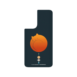 犀牛盾SolidSuit手機殼 - Samsung Galaxy S21 FE - 【聯名設計款】 - I Love Doodle - Cat Landscape - The Solar System 貓咪太陽系