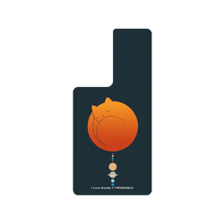 犀牛盾SolidSuit手機殼 - Samsung Galaxy S22 Ultra - 【聯名設計款】 - I Love Doodle - Cat Landscape - The Solar System 貓咪太陽系