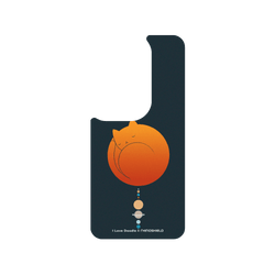 犀牛盾SolidSuit手機殼 - ASUS Zenfone 9 - 【聯名設計款】 - I Love Doodle - Cat Landscape - The Solar System 貓咪太陽系