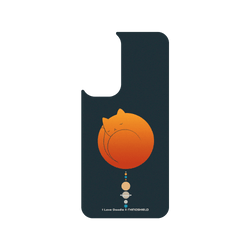 犀牛盾SolidSuit手機殼 - Samsung Galaxy A54 - 【聯名設計款】 - I Love Doodle - Cat Landscape - The Solar System 貓咪太陽系