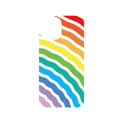 犀牛盾Clear Case防摔背蓋手機殼 - iPhone 12/12 Pro - 【獨家設計款】 - 彩虹漣漪