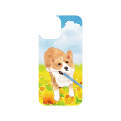 犀牛盾Clear Case防摔背蓋手機殼 - iPhone 12 Pro Max - 【聯名設計款】 - 沐晨Muchen - 晴天拉住柯基