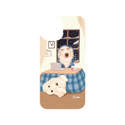 犀牛盾Clear Case防摔背蓋手機殼 - iPhone 12 Pro Max - 【聯名設計款】 - 沐晨Muchen - 窩暖暖臘腸