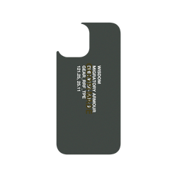 犀牛盾Clear Case防摔背蓋手機殼 - iPhone 12 Pro Max - 【聯名設計款】 - Goopi - WISDOM x GOOPi MADE泥灰