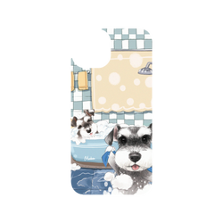 犀牛盾Clear Case防摔背蓋手機殼 - iPhone 13  - 【聯名設計款】 - 沐晨Muchen - 洗香香小雪