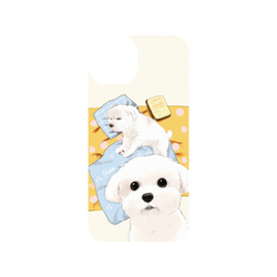 犀牛盾Clear Case防摔背蓋手機殼 - iPhone 13  - 【聯名設計款】 - 沐晨Muchen - 愛睏馬爾