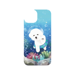 犀牛盾Clear Case防摔背蓋手機殼 - iPhone 13  - 【聯名設計款】 - 沐晨Muchen - 海底比熊