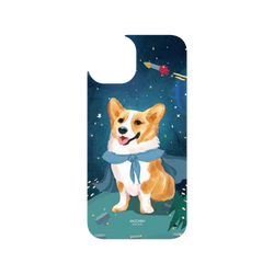 犀牛盾Clear Case防摔背蓋手機殼 - iPhone 13  - 【聯名設計款】 - 沐晨Muchen - 超人柯基