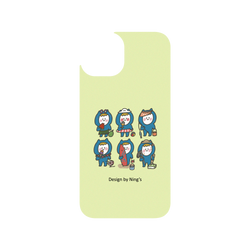 犀牛盾Clear Case防摔背蓋手機殼 - iPhone 13  - 【聯名設計款】 - Ning - 打扮的小藍