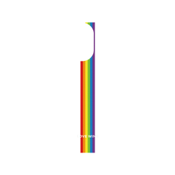 犀牛盾Clear (MagSafe 兼容)防摔背蓋手機殼 - iPhone 13 Pro - 【獨家設計款】 - Love wins-All the same
