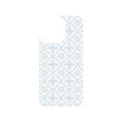 犀牛盾Clear (MagSafe 兼容)防摔背蓋手機殼 - iPhone 13 Pro - 【聯名設計款】 - 印花樂 - 玻璃海棠/透明藍灰