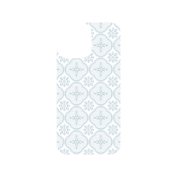 犀牛盾Clear (MagSafe 兼容)防摔背蓋手機殼 - iPhone 13 Pro Max - 【聯名設計款】 - 印花樂 - 玻璃海棠/透明藍灰