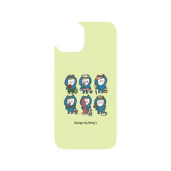 犀牛盾Clear Case防摔背蓋手機殼 - iPhone 14 - 【聯名設計款】 - Ning - 打扮的小藍