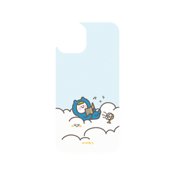 犀牛盾Clear Case防摔背蓋手機殼 - iPhone 14 - 【聯名設計款】 - Ning - 雲朵款