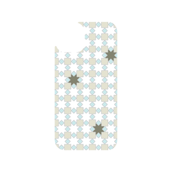 犀牛盾Clear (MagSafe 兼容)防摔背蓋手機殼 - iPhone 14 - 【聯名設計款】 - 印花樂 - 老磁磚/背蓋星芒灰白