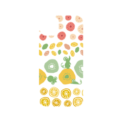 犀牛盾Clear (MagSafe 兼容)防摔背蓋手機殼 - iPhone 14 Plus - 【聯名設計款】 - 印花樂 - 鼠來寶/黃綠