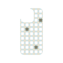 犀牛盾Clear (MagSafe 兼容)防摔背蓋手機殼 - iPhone 14 Pro - 【聯名設計款】 - 印花樂 - 老磁磚/背蓋星芒灰白