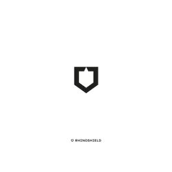 犀牛盾SolidSuit (MagSafe 兼容)手機殼 - iPhone 14 Plus - 【獨家設計款】 - RhinoShield Logo (黑)