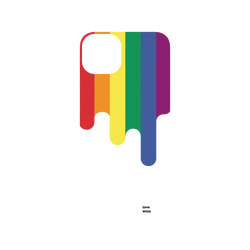 犀牛盾SolidSuit (MagSafe 兼容)手機殼 - iPhone 14 Plus - 【獨家設計款】 - lovewins-彩虹