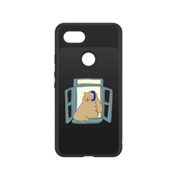 (EOL) 犀牛盾SolidSuit手機殼 - Google Pixel 3 XL - 【聯名設計款】 - 咻咻熊 - 你才是笨蛋吧