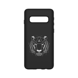 犀牛盾SolidSuit手機殼 - Samsung Galaxy S10 (4G) - 【獨家設計款】 - 幾何-動物系列/虎