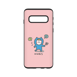 犀牛盾SolidSuit手機殼 - Samsung Galaxy S10 (4G) - 【聯名設計款】 - Ning - 粉色