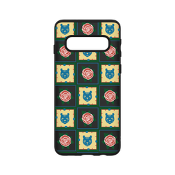 犀牛盾SolidSuit手機殼 - Samsung Galaxy S10 (4G) - 【聯名設計款】 - 邱哥 - 動物磚家-虎 Animal Majolica Tile-Tiger