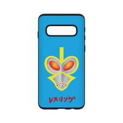 犀牛盾SolidSuit手機殼 - Samsung Galaxy S10 (4G) - 【聯名設計款】 - 邱哥 - 怪獸摔角-藍猩獸Kaiju Lucha Libre-Blue Kong