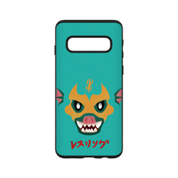 犀牛盾SolidSuit手機殼 - Samsung Galaxy S10 (4G) - 【聯名設計款】 - 邱哥 - 怪獸摔角-湖水怪 Kaiju Lucha Libre-Lagoon Master