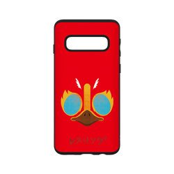 犀牛盾SolidSuit手機殼 - Samsung Galaxy S10 (4G) - 【聯名設計款】 - 邱哥 - 怪獸摔角-紅鳥獸 Kaiju Lucha Libre-Crimson Moth