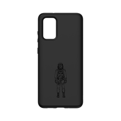 犀牛盾SolidSuit手機殼 - Samsung Galaxy S20+ (4G/5G) - 【獨家設計款】 - 太空宇航員 (Black)