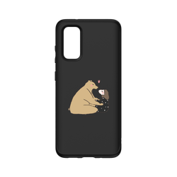 犀牛盾SolidSuit手機殼 - Samsung Galaxy S20 (4G/5G) - 【聯名設計款】 - 咻咻熊 - 親一個
