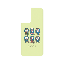 犀牛盾SolidSuit手機殼 - Samsung Galaxy S21 + - 【聯名設計款】 - Ning - 打扮的小藍