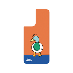 犀牛盾SolidSuit手機殼 - Samsung Galaxy S21 + - 【聯名設計款】 - TwoGirls - 綠頭鴨