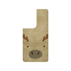 犀牛盾SolidSuit手機殼 - Samsung Galaxy S21 Ultra - 【聯名設計款】 - 邱哥 - 動物世界-鹿 Animal World-Moose