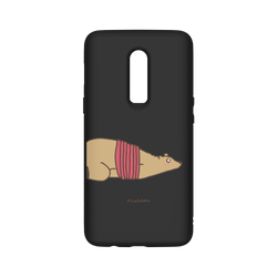 (EOL) 犀牛盾SolidSuit手機殼 - OnePlus 6 - 【聯名設計款】 - 咻咻熊 - 被帶回家惹