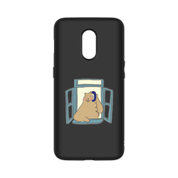 (EOL) 犀牛盾SolidSuit手機殼 - OnePlus 6T - 【聯名設計款】 - 咻咻熊 - 你才是笨蛋吧