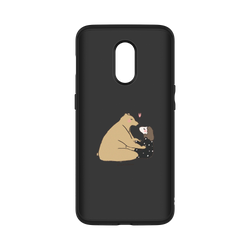 (EOL) 犀牛盾SolidSuit手機殼 - OnePlus 6T - 【聯名設計款】 - 咻咻熊 - 親一個