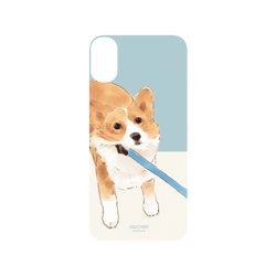 犀牛盾SolidSuit手機殼 - iPhone X - 【聯名設計款】 - 沐晨Muchen - 拉住柯基