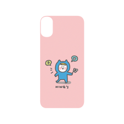 犀牛盾SolidSuit手機殼 - iPhone XS - 【聯名設計款】 - Ning - 粉色