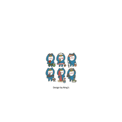 犀牛盾SolidSuit手機殼 - iPhone XR - 【聯名設計款】 - Ning - 打扮的小藍