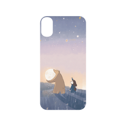 犀牛盾SolidSuit手機殼 - iPhone XR - 【聯名設計款】 - 咻咻熊 - 我們送月亮回家吧