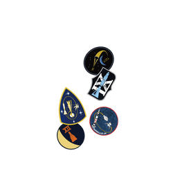 iPhone XR SolidSuit  太空 太空人任務徽章